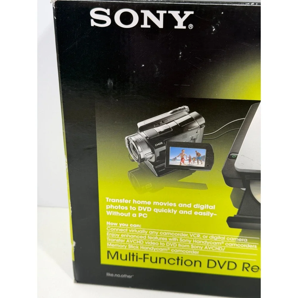 Sony VRD-MC5 DVDirect Multi-Function DVD Recorder White Black Standalone Burner